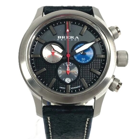 BRERA OROLOGI BRET3C4301 Eterno Chrono Men's Watch Watch Wristwatch Unused - Picture 2 of 16